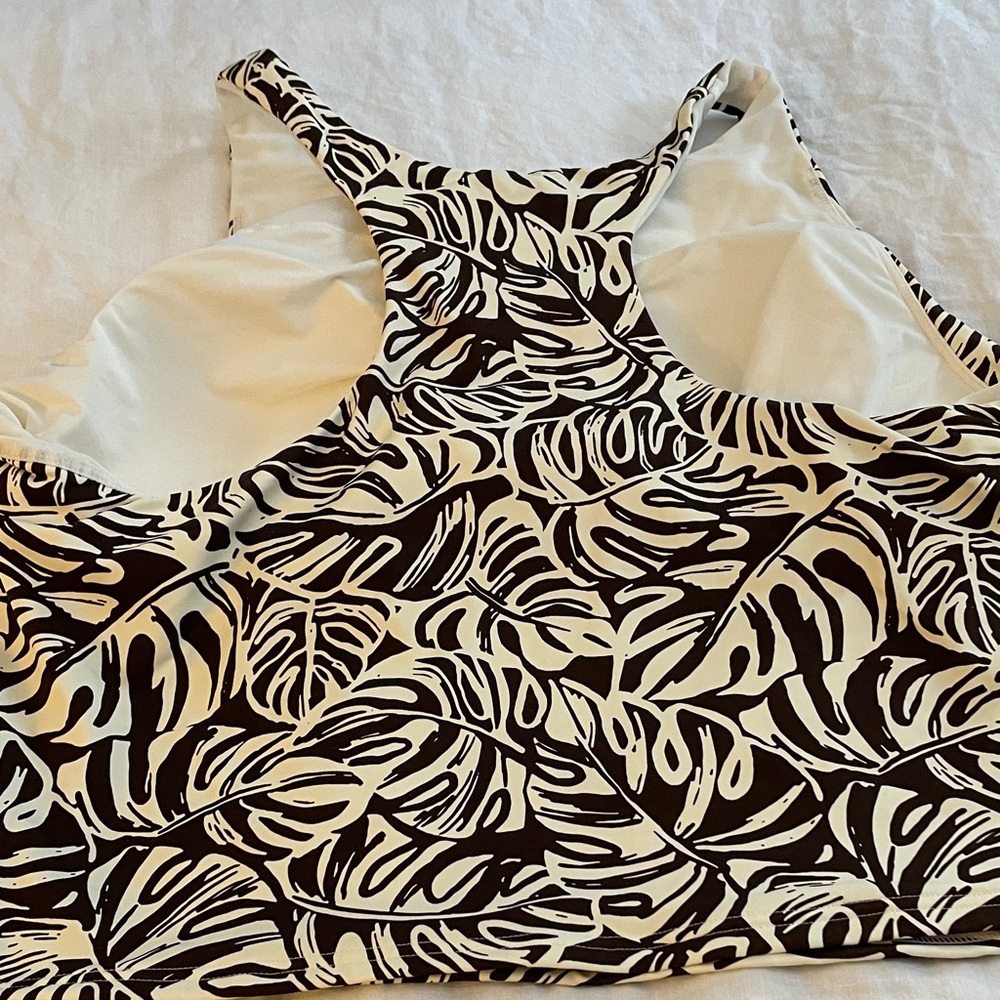 Lands' End Black and Brown Bikini Set - Picture 3 of 6